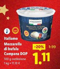 Italiamo - Mozzarella Di Bufala Campana DOP