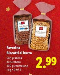 Favorina - Biscotti Al Burro