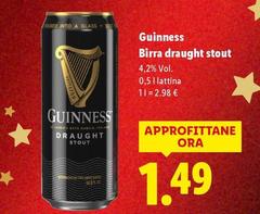 Guinness - Birra Draught Stout