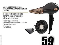 De Longhi - My Pro Ceramic P5 3800 AsciugacapelliProfessionale Ceramic