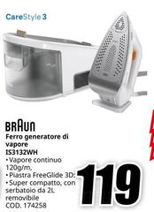 Braun - Ferro Generatore Di Vapore IS3132WH