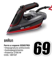 Braun - Ferro A Vapore SI5057RD