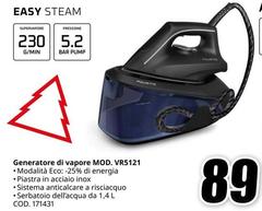 Energia - Generatore Di Vapore Mod. VR5121