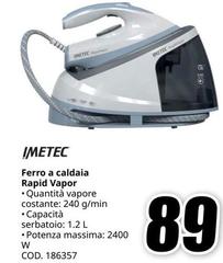 Imetec - Ferro A Caldaia Rapid Vapor