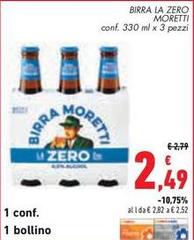 Moretti - Birra La Zero