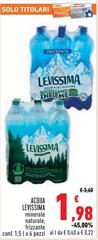 Levissima - Acqua