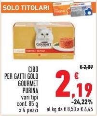 Purina - Cibo Per Gatti Gold Gourmet