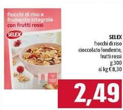 Selex - Fiocchi Di Riso Cioccolato Fondente