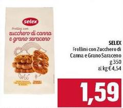 Selex - Frollini Con Zucchero Di Cama E Grano Saraceno