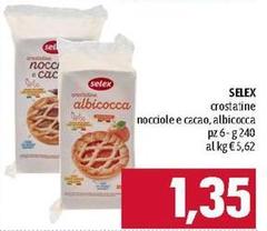 Selex - Crostaine Nocciole E Cacao, Albicocca