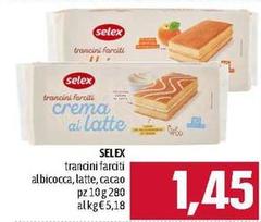 Selex - Trancini Fardi Albicocca, Latte, Cacao