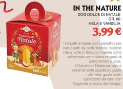 In The Nature - Dog Dolce Di Natale Mela E Vaniglia