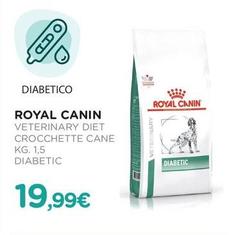 Royal Canin - Veterinary Diet Crocchette Cane Diabetic 