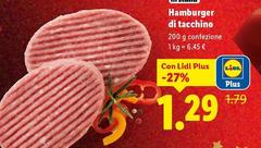 Hamburger Di Tacchino