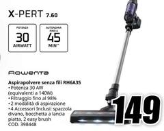 Rowenta - Aspirapolvere Senza Fili RH6A35