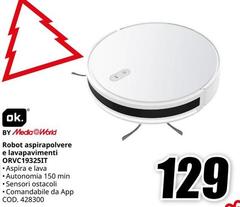 Robot Aspirapolvere E Lavapavimenti ORVC193251T