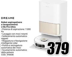 Dreame - Robot Aspirapolvere E Lavapavimenti L'105 Pro Ultra