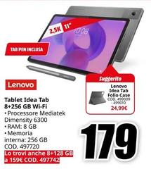 Lenovo - Tablet Idea Tab 8+256 Gb Wi-fi