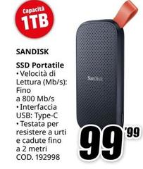 Sandisk - Ssd Portatile