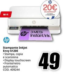 HP - Stampante Inkjet Envy 6120E