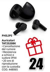 Philips - Auricolari TAT2520BK
