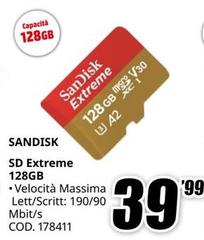 Sandisk - Sd Extreme 128gb