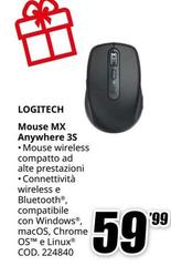 Logitech - Mouse Mx Anywhere 3s
