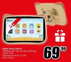 Tablet Smart Kids 8