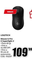 Logitech - Mouse G Pro X Superlight 2