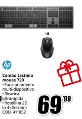 HP - Combo Tastiera Mouse 720