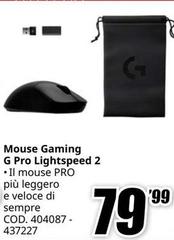 Mouse Gaming Pro Lightspeed 2