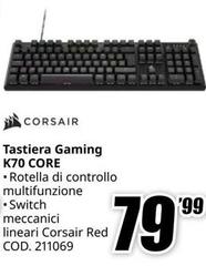 Corsair - Tastiera Gaming K70 Core