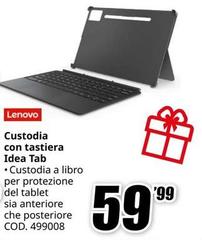 Lenovo - Custodia Con Tastiera Idea Tab
