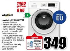 Whirlpool - Lavatrice Ffb 846 Sv IT