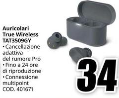 Logitech - Auricolari True Wireless TAT3509GY