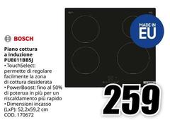 Bosch - Piano Cottura A Induzione PUE611BB5J