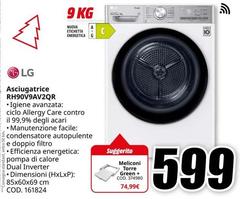 LG - Asciugatrice RH90V9AV2OR