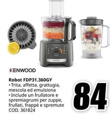 Kenwood - Robot FDP31360GY