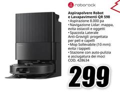 Evita - Aspirapolvere Robot E Lavapavimenti Qr 598