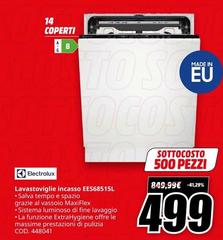 Electrolux - Lavastoviglie Incasso EES68515L