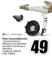 Bellissima - Phon Ceramic&Keratin