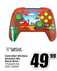 Turtle beach - Controller Wireless With Mario Brick