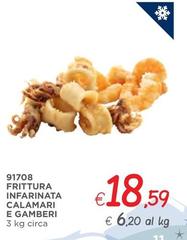 Frittura Infarinata Calamari E Gamberi