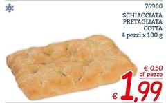 Schiacciata Pretagliata Cotta