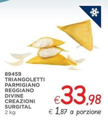 Reggiano - Triangoletti Parmigiano  Divine Creazioni