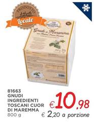 Cuor di malga - Gnudi Ingredienti Toscani