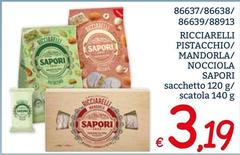 Sapori - Ricciarelli Pistacchio