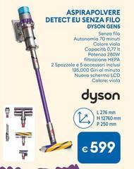 Dyson - Aspirapolvere Detect Eu Senza Filo Gen5