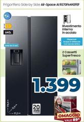 Hisense - Frigorifero Side By Side Air-space Al RS70F64KEFEF