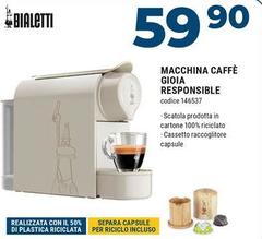 Bialetti - Macchina Caffè Gioia Responsible